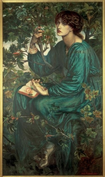 La Rêverie - Dante Gabriel Charles Rossetti